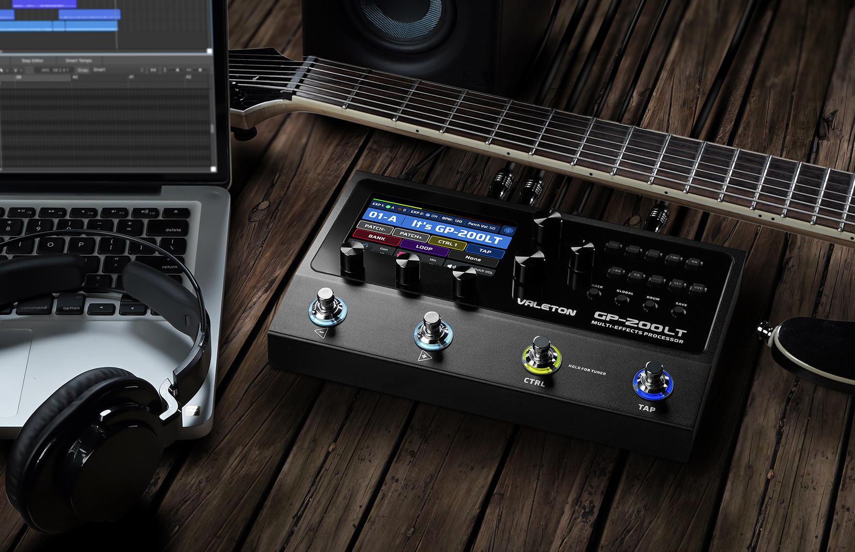Valeton GP-200LT: Una mini GP-200 sin pedal de expresión pero con casi ...